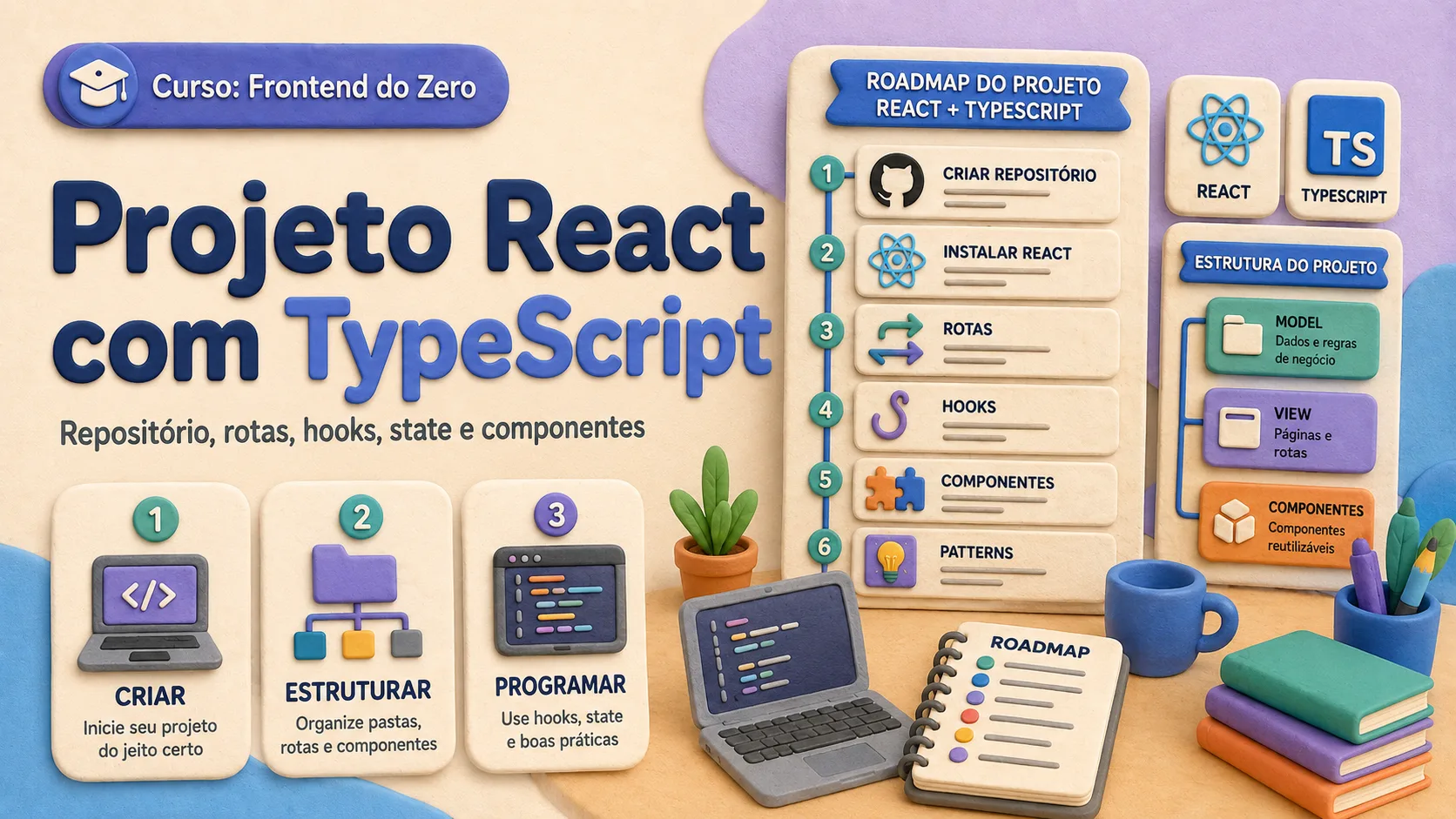 Criando projeto React com TypeScript usando Vite